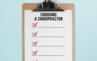 Choosing a chiropractor