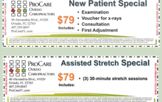 Chiropractic Care Specials in Oviedo