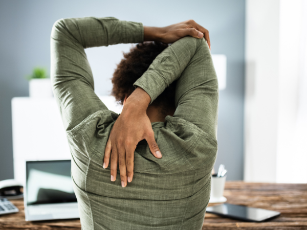 good desk posture