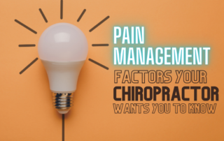 Pain Management Factors