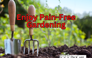 Gardening back pain
