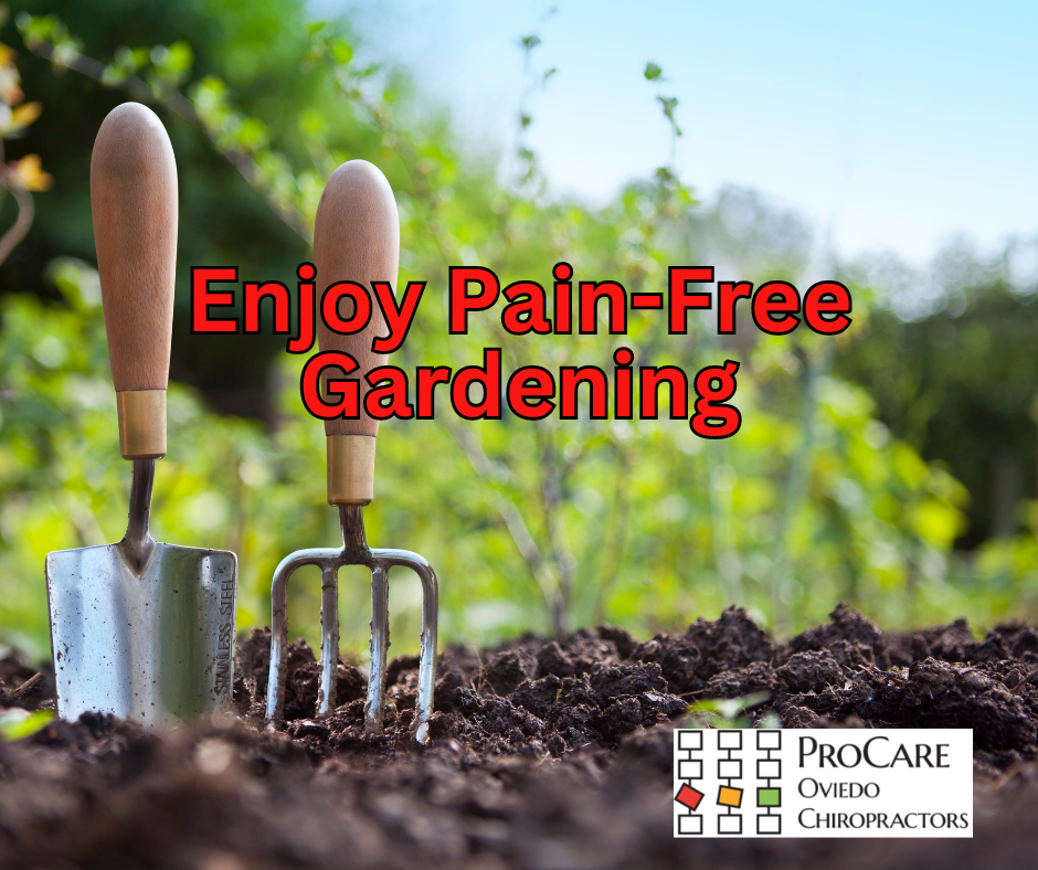 Gardening back pain